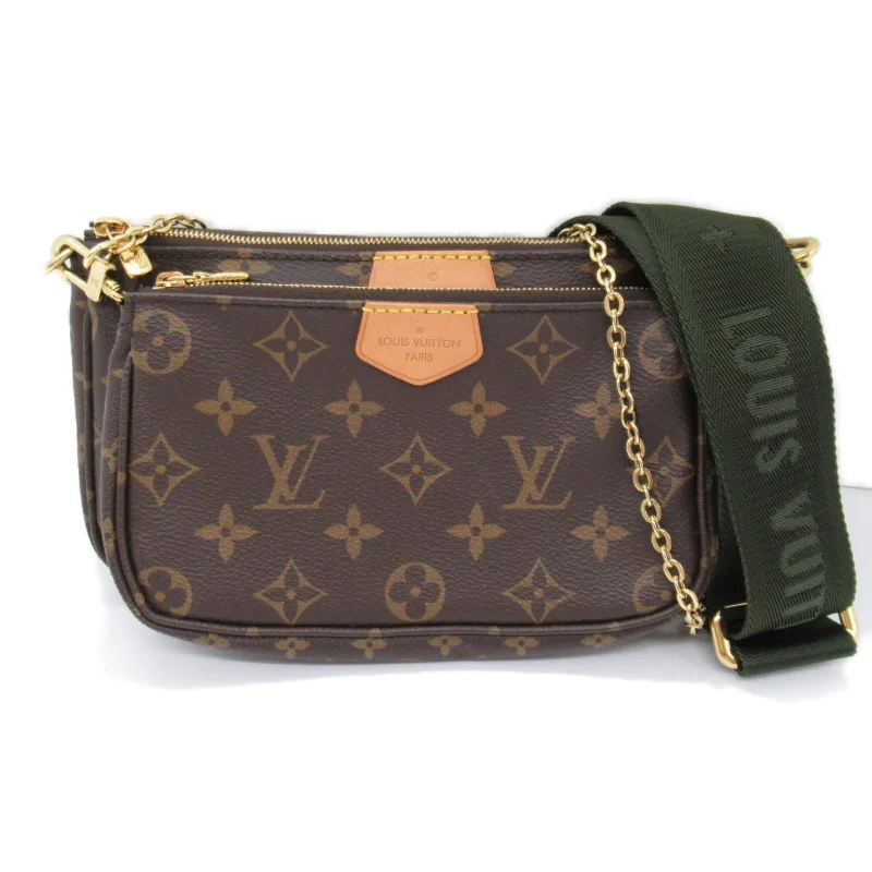 Louis Vuitton Alma bags with a leather - wrapped handle for a luxurious feelLouis Vuitton Multiple Accessories Pochette Accessories Pochette Accessories Pocket PVC  Bags Monogram  Brown M44813 ()