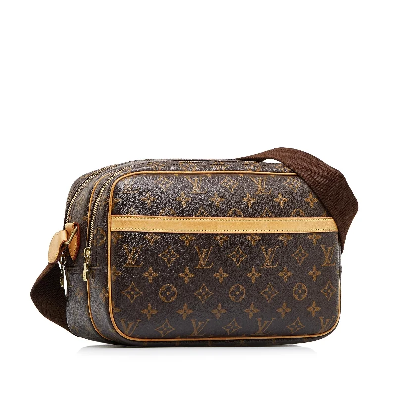 Louis Vuitton backpacks with a hidden back pocket for securityLouis Vuitton Monogram Reporter PM (QTu5k5)