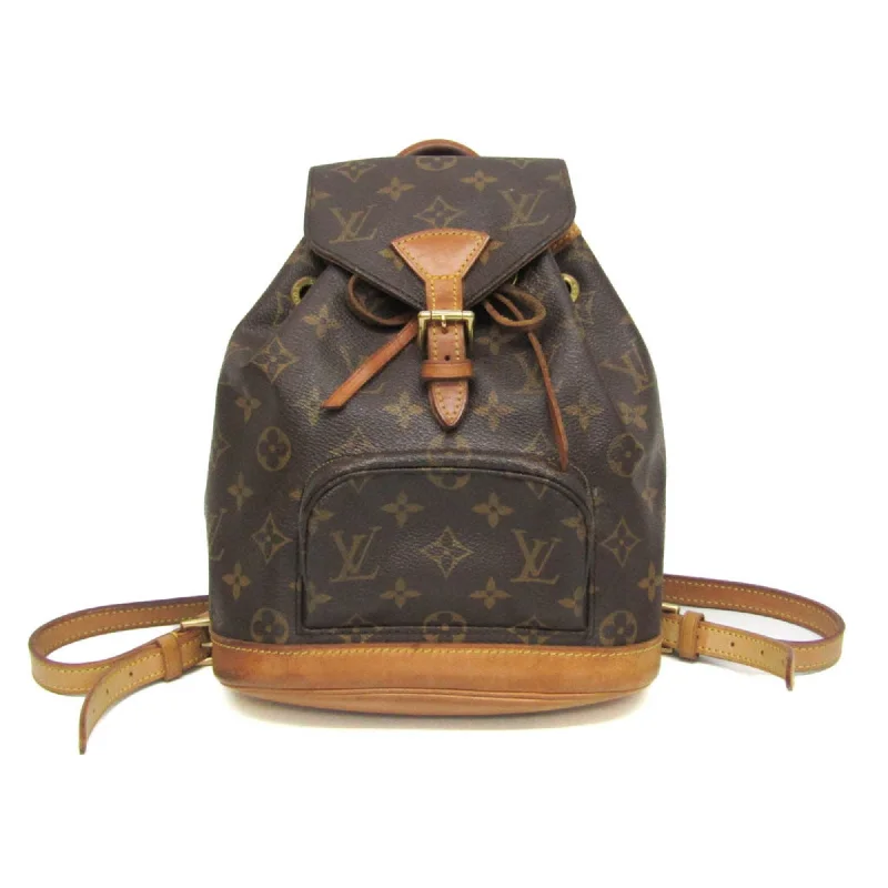 Ladies Louis Vuitton shoulder bags with a wide - width strap for comfortLOUIS VUITTON Montsouris Backpack