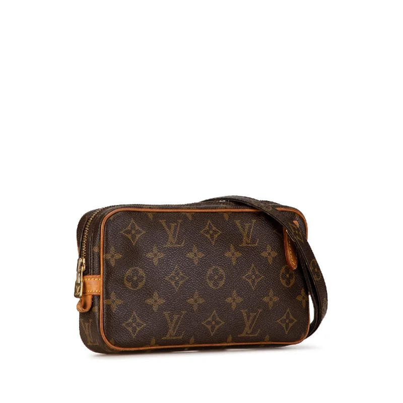 Louis Vuitton Twist bags with a snakeskin - effect panel for a bold lookLouis Vuitton Monogram Pochette Marly Bandouliere (UShOVa)