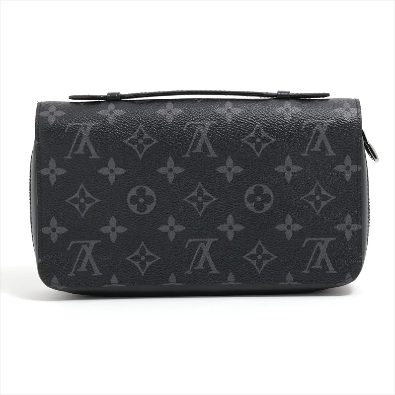 Louis Vuitton crossbody bags with a woven leather strap for textureLouis Vuitton monogram zipper XL M61698 round zipper wallet   responsiveness