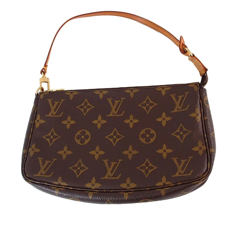 Louis Vuitton Capucines bags with smooth calfskin leather for luxuryLouis Vuitton Monogram Pochette Accessoires 35547)