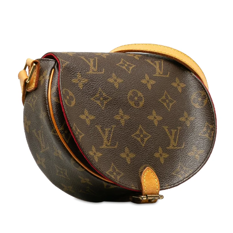 Louis Vuitton bags with a front - flap pocket for quick - access itemsLouis Vuitton Monogram Sac Tambourine (CxbhTg)