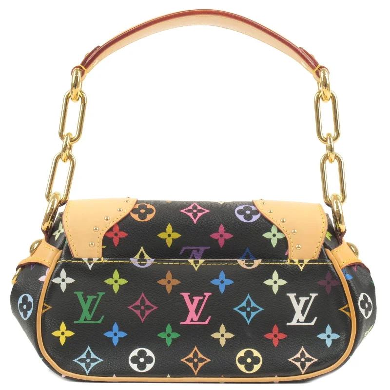 Ladies Louis Vuitton Capucines bags with gold - toned hardwareLouis Vuitton Murakami Multi Color Marilyn Hand Bag M40128