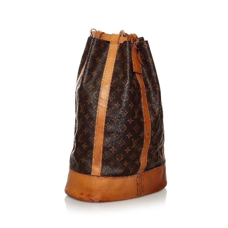 Louis Vuitton Speedy bags in monogram canvas for a classic lookLouis Vuitton Monogram Randonnee GM (29696)