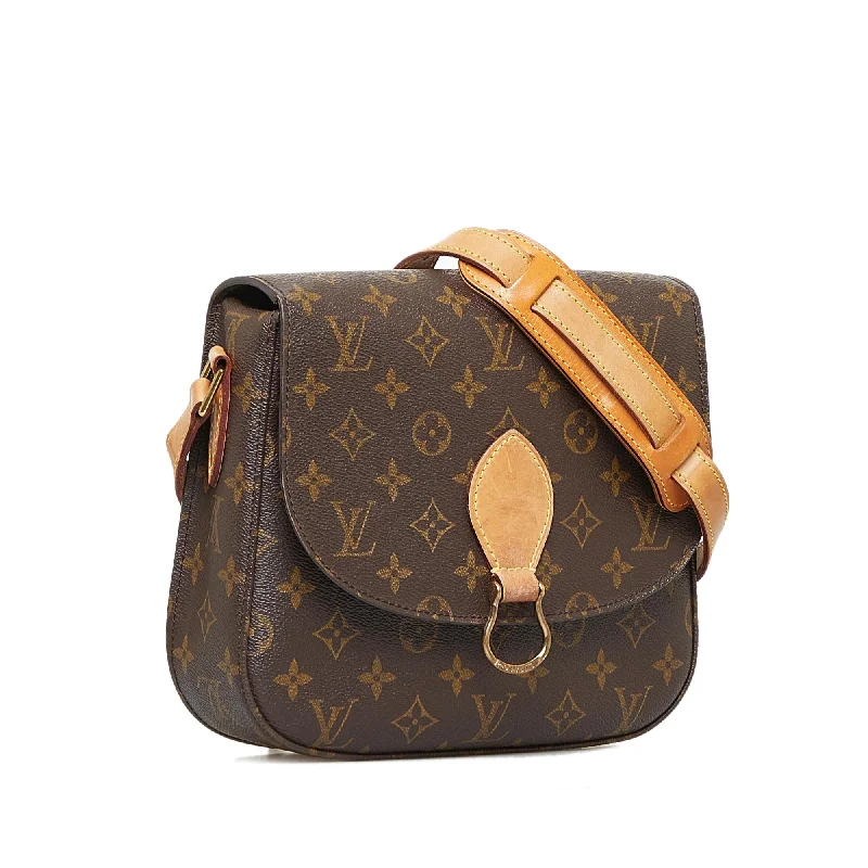 Louis Vuitton bags with a front - zip pocket for small items like keysLouis Vuitton Monogram Saint Cloud GM (ucAXT6)