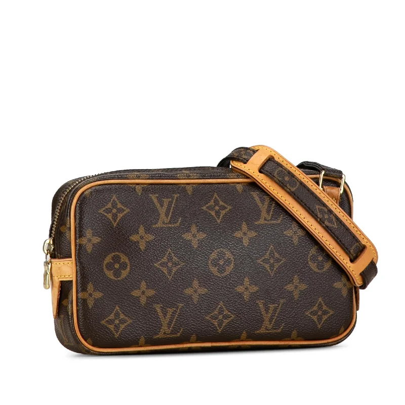 Medium - sized Louis Vuitton tote bags for work and shoppingLouis Vuitton Monogram Pochette Marly Bandouliere (kyZV0H)