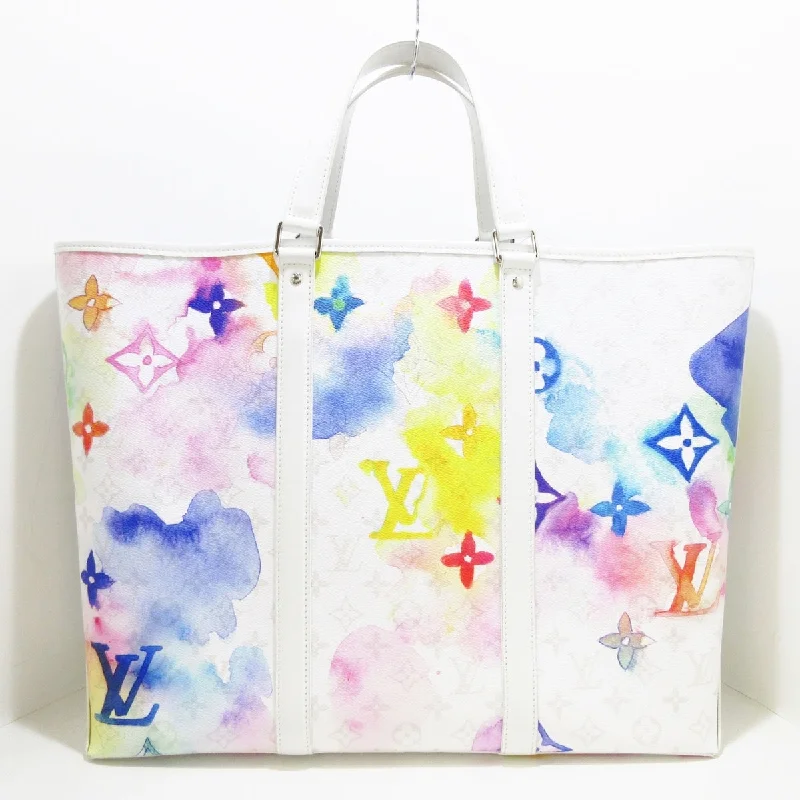 Louis Vuitton Petite Malle bags with a hard - shell structure for uniquenessLouis Vuitton Multicolor Canvas Weekend GM tote bag