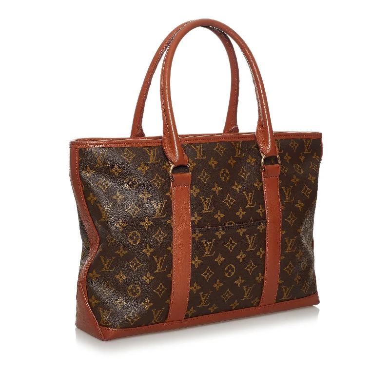 Louis Vuitton bags with a zippered interior pocket for better organizationLouis Vuitton Monogram Sac Weekend PM (30896)