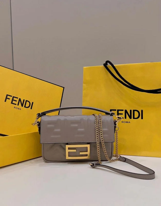 Fendi bags with a back - zip pocket for storing valuables securelyWF - Fendi Bags - 170