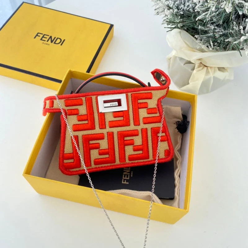 Ladies Fendi crossbody bags with a wide - width strap for enhanced comfort during long - term useBC - FENDI BAGS - 183