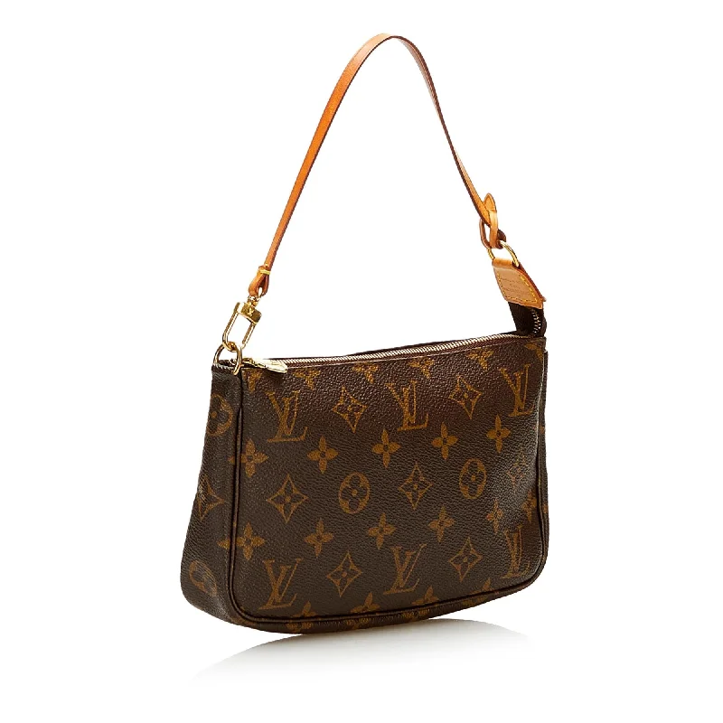 Louis Vuitton handbags with a back - zip pocket for storing valuablesLouis Vuitton Monogram Pochette Accessoires 36242)