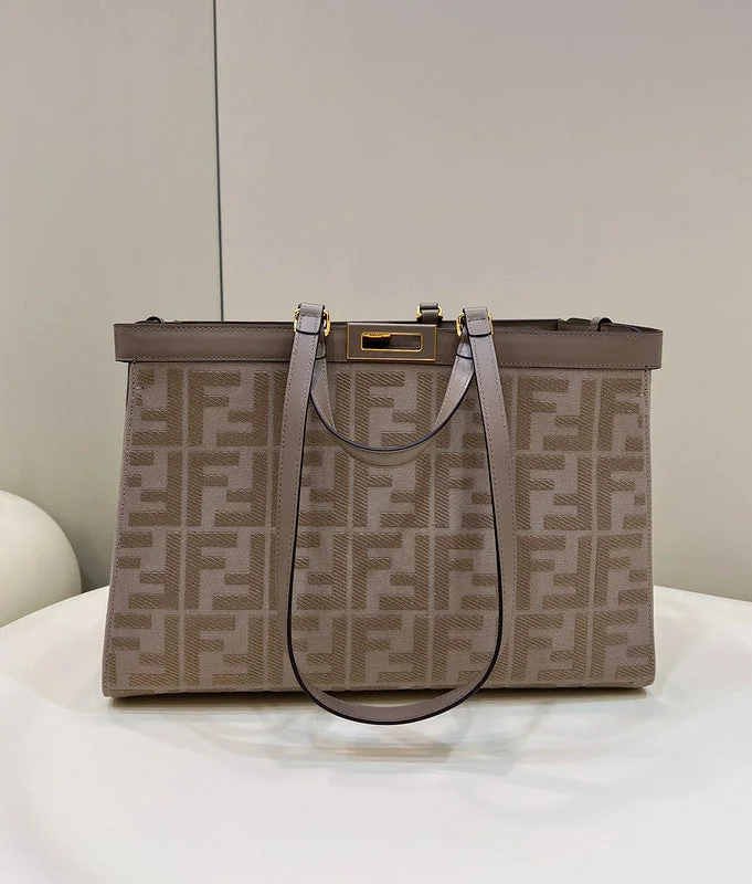 Fendi Baguette bags with a monogram - embossed leather surface for a luxurious feelWF - Fendi Bags - 228