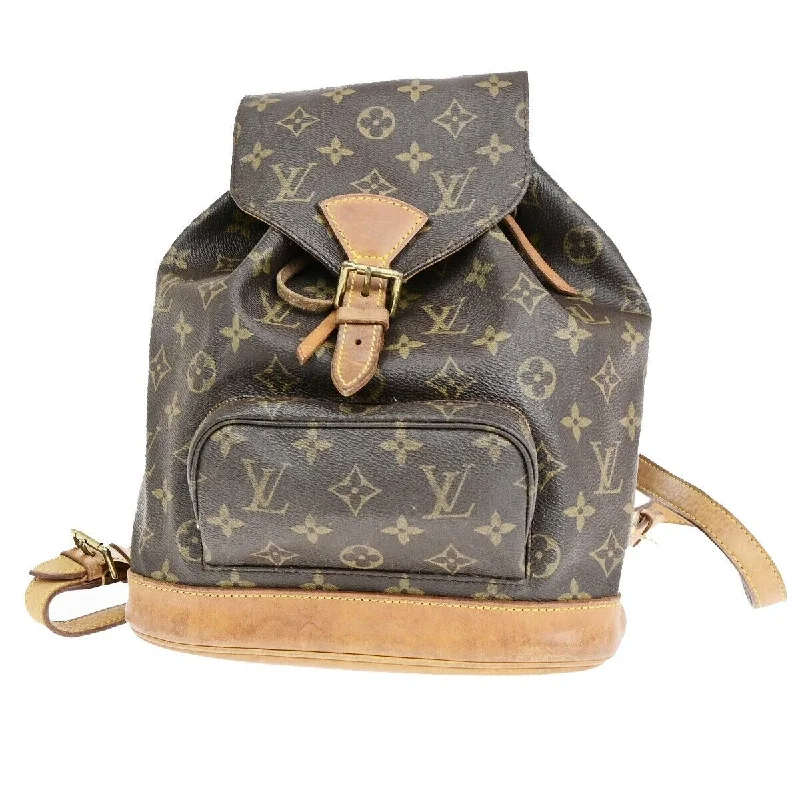 Louis Vuitton backpacks with a padded laptop compartment for travelLOUIS VUITTON Montsouris MM Backpack