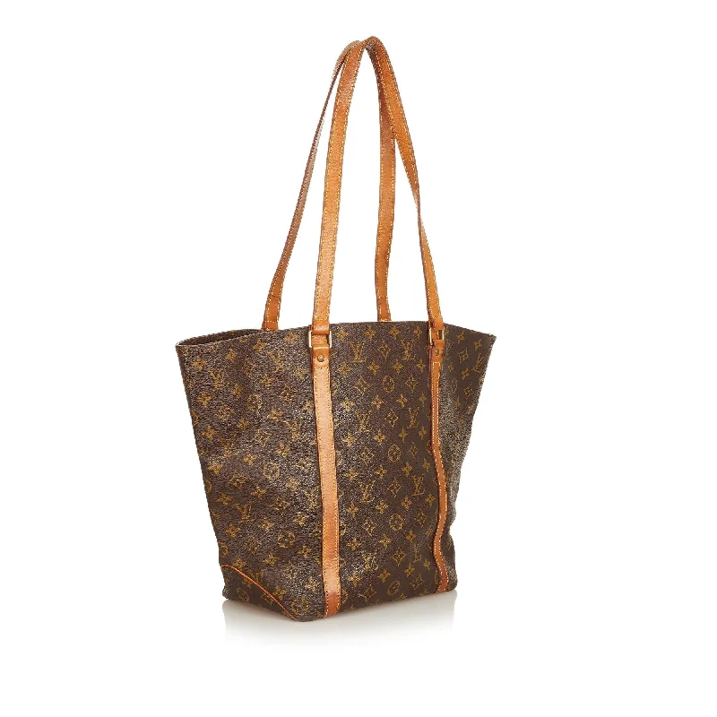 Louis Vuitton handbags with a metal - framed clasp for durabilityLouis Vuitton Monogram Sac Shopping 48 (26775)