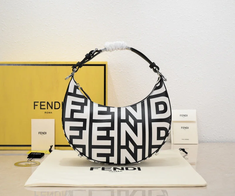 Fendi tote bags with a double - zip closure for enhanced securityBC - FENDI BAGS - 1491