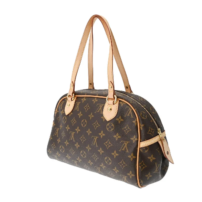 Louis Vuitton crossbody bags with adjustable shoulder straps for comfortLouis Vuitton Montorgueil Pm Brown Hand