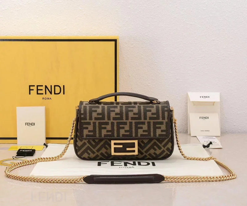 Ladies Fendi shoulder bags with a magnetic - closure flap for easy opening and closingBC - FENDI BAGS - 1498