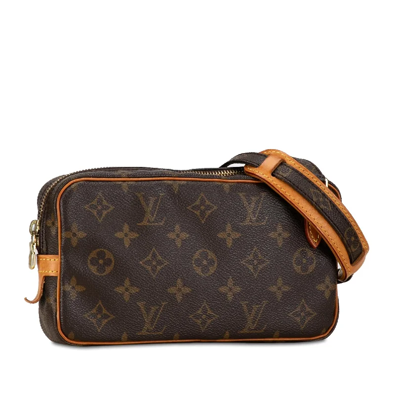 Louis Vuitton crossbody bags with a keychain holder for practicalityLouis Vuitton Monogram Pochette Marly Bandouliere (cLnHn7)