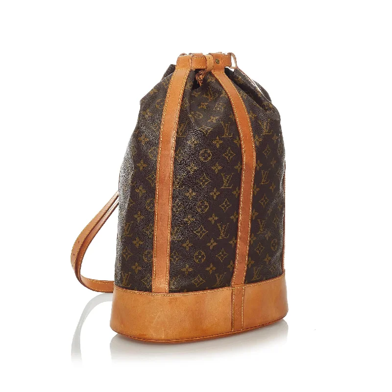 Louis Vuitton Neverfull bags with large capacity for everyday essentialsLouis Vuitton Monogram Randonnee GM (28721)