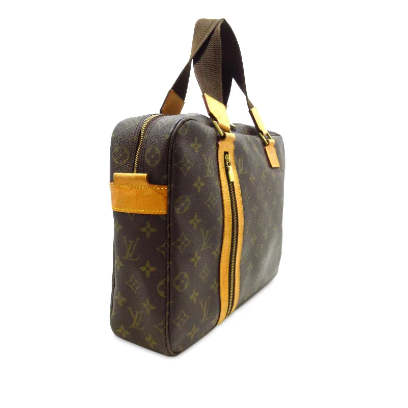 Louis Vuitton backpacks with a padded back panel for comfort during long - wearLouis Vuitton Monogram Sac Bosphore (D56psr)