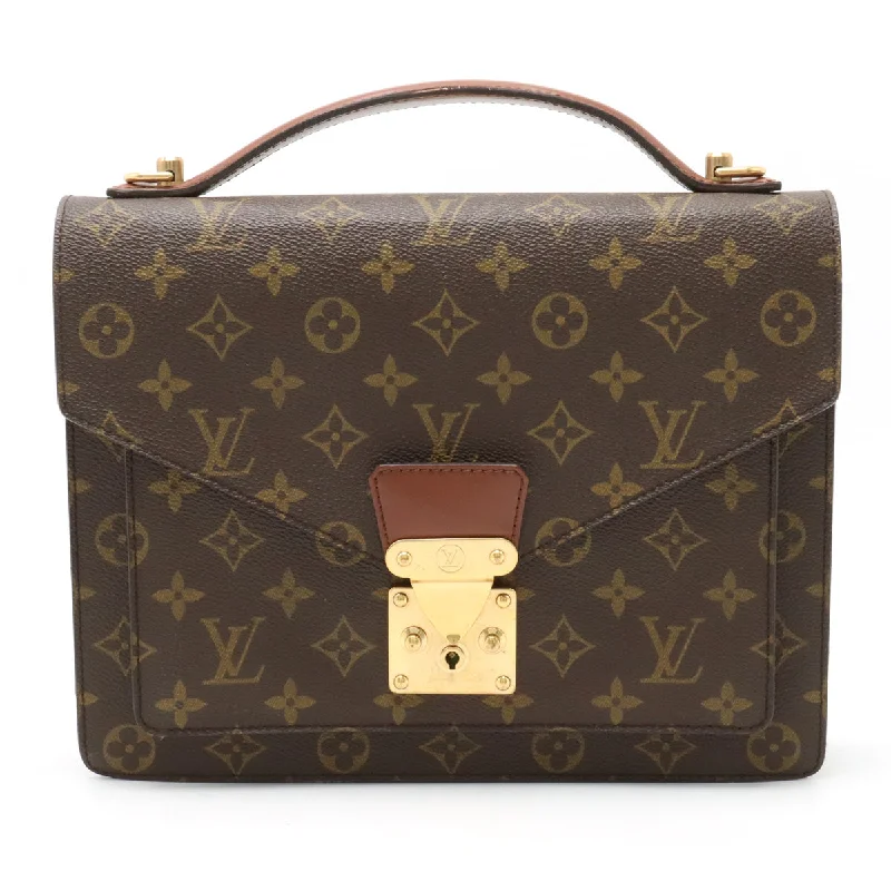 Louis Vuitton Twist bags with a contrast - colored interior for visual interestLouis Vuitton Monograms Montserrat 28 bags Business Handbags M51185