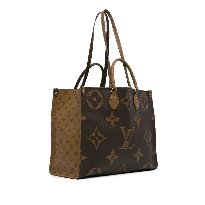 Louis Vuitton Twist bags with the iconic LV - turnlock closureLouis Vuitton Monogram Reverse Giant OnTheGo GM (PQ2UZf)