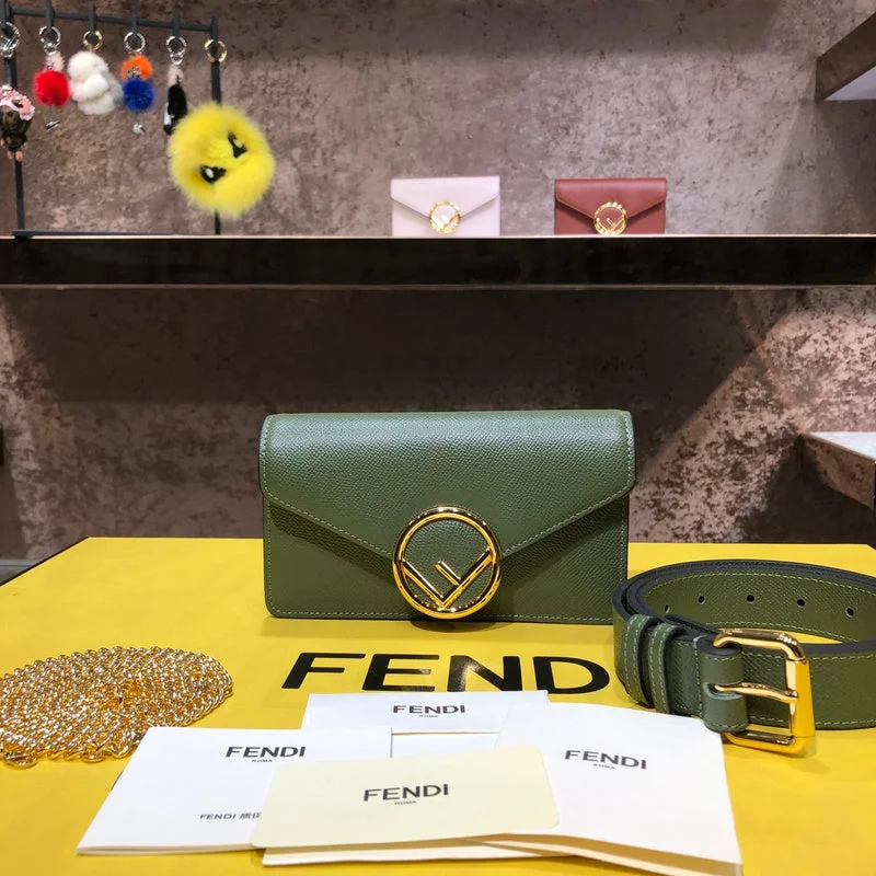 Fendi handbags with a metallic - finish FF logo for a bold and glamorous lookfendi luxury-Totes - FDI Bags - 148