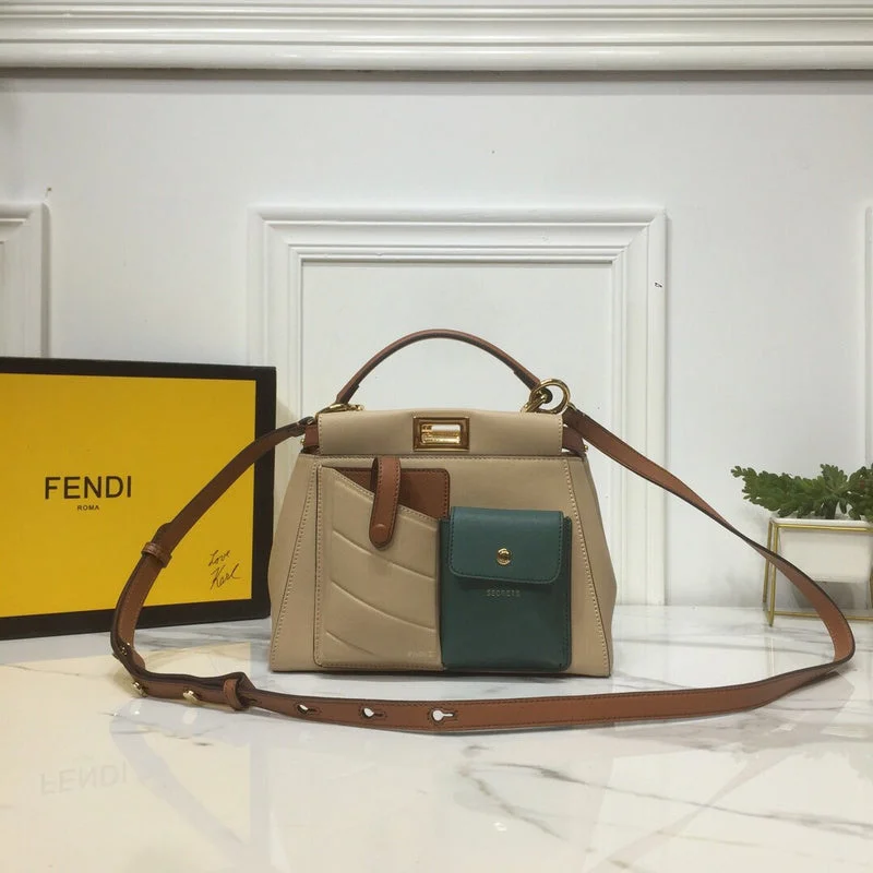 Fendi crossbody bags with a convertible strap that can be worn multiple waysfendi luxury-Totes - FDI Bags - 481