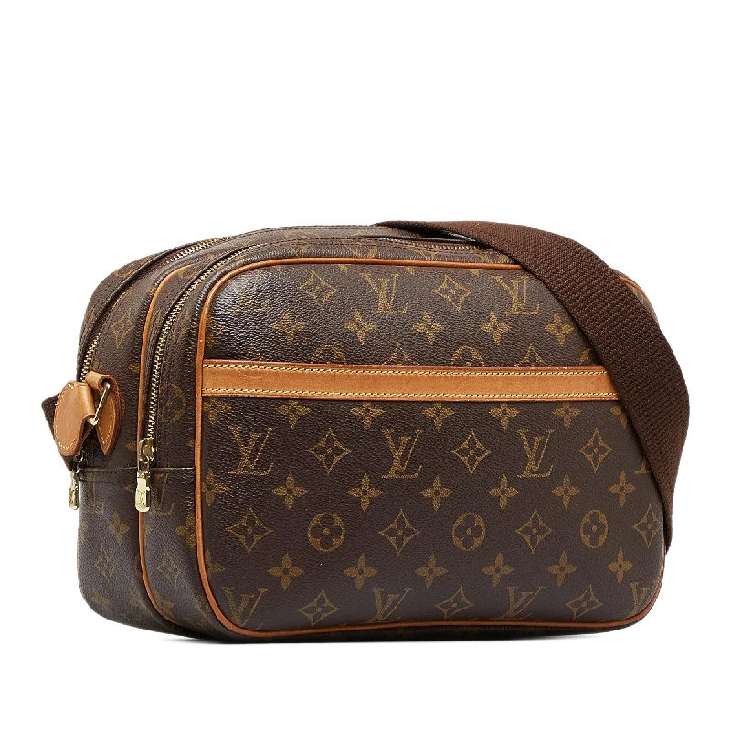 Ladies Louis Vuitton shoulder bags with a single - handle silhouetteLouis Vuitton Monogram Reporter PM (dO2cPt)