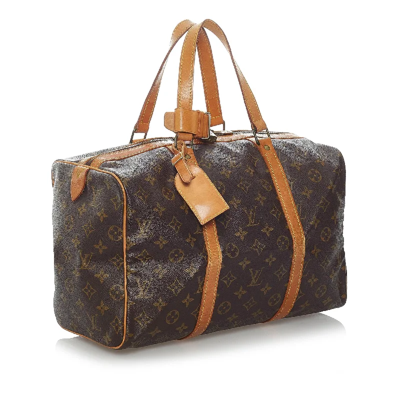 Louis Vuitton bags with a magnetic snap closure for easy accessLouis Vuitton Monogram Sac Souple 35 (31178)