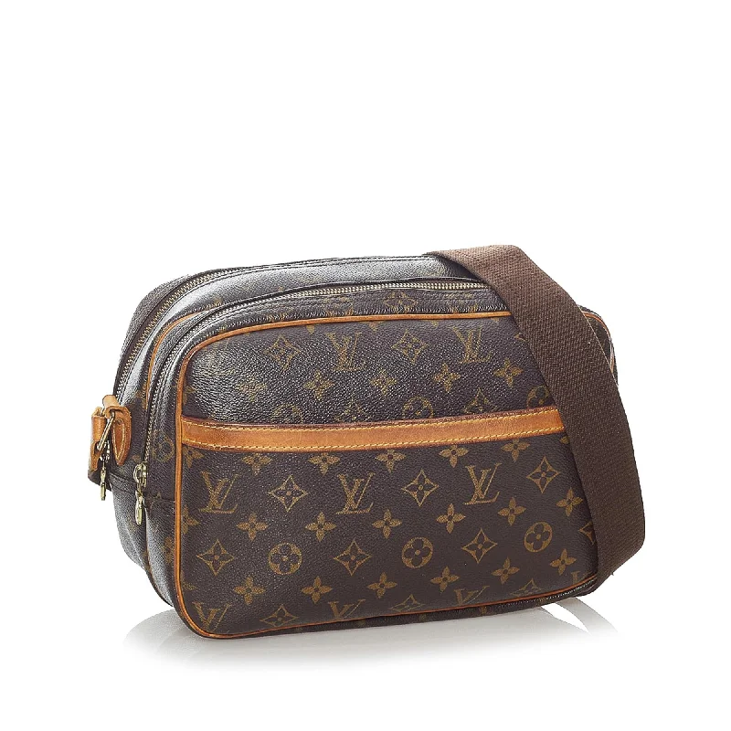 Louis Vuitton Twist bags with a contrast - colored interior for visual interestLouis Vuitton Monogram Reporter PM (36616)