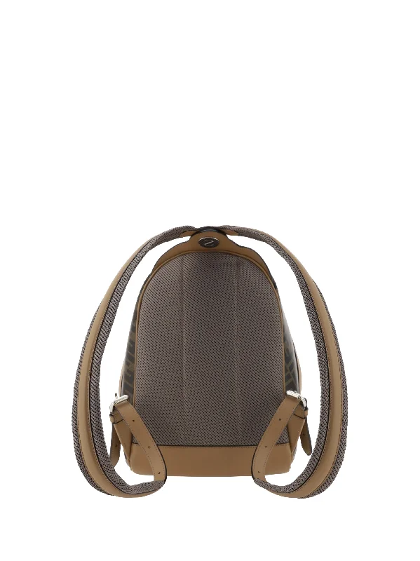 Ladies Fendi Peekaboo bags with a hand - stitched leather handle for artisanal charmFendi Men Backpack