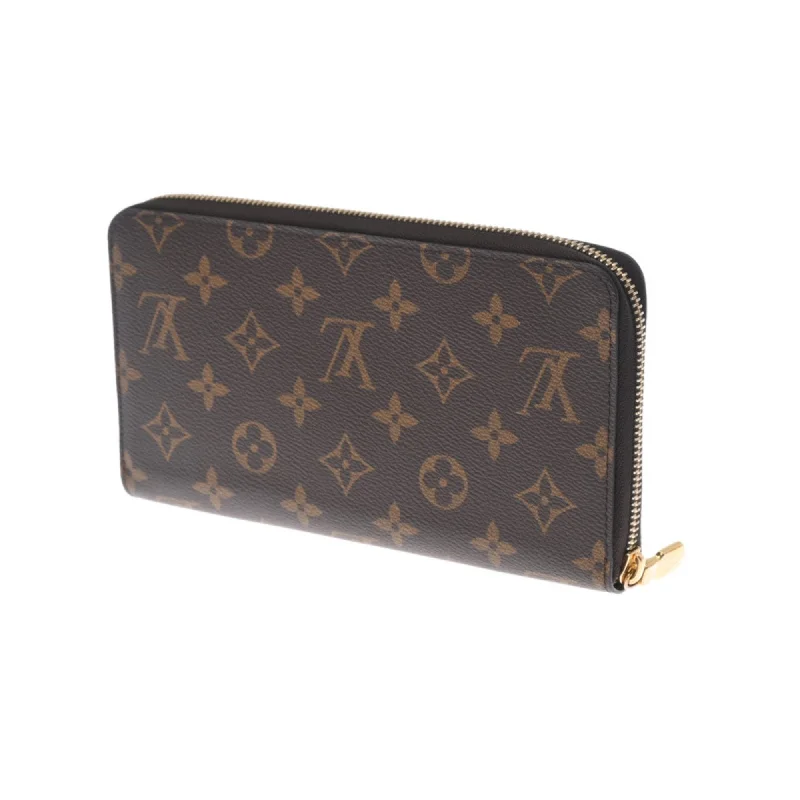 Ladies Louis Vuitton Capucines bags with gold - toned hardwareLOUIS VUITTON Monogram Zippy Organizer Brown M62581 Women's Canvas Long Wallet