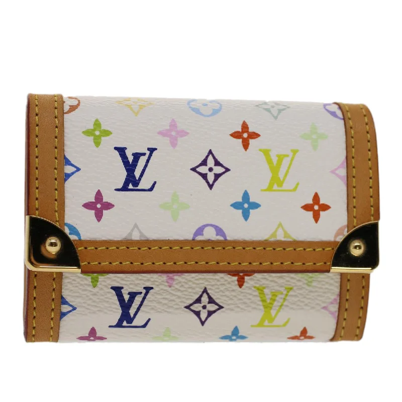 Louis Vuitton tote bags with a spacious interior and multiple pocketsLouis Vuitton Multicolor Porte Monnaie