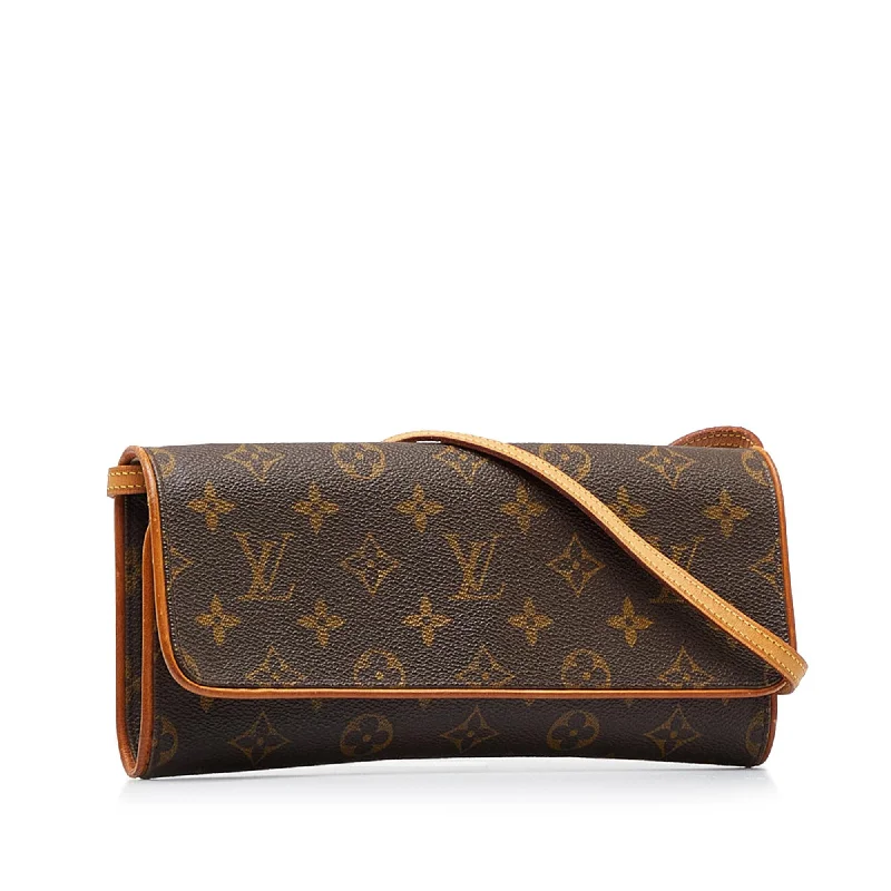 Louis Vuitton Alma bags with a detachable shoulder strap for versatilityLouis Vuitton Monogram Pochette Twin GM (CMo6pq)