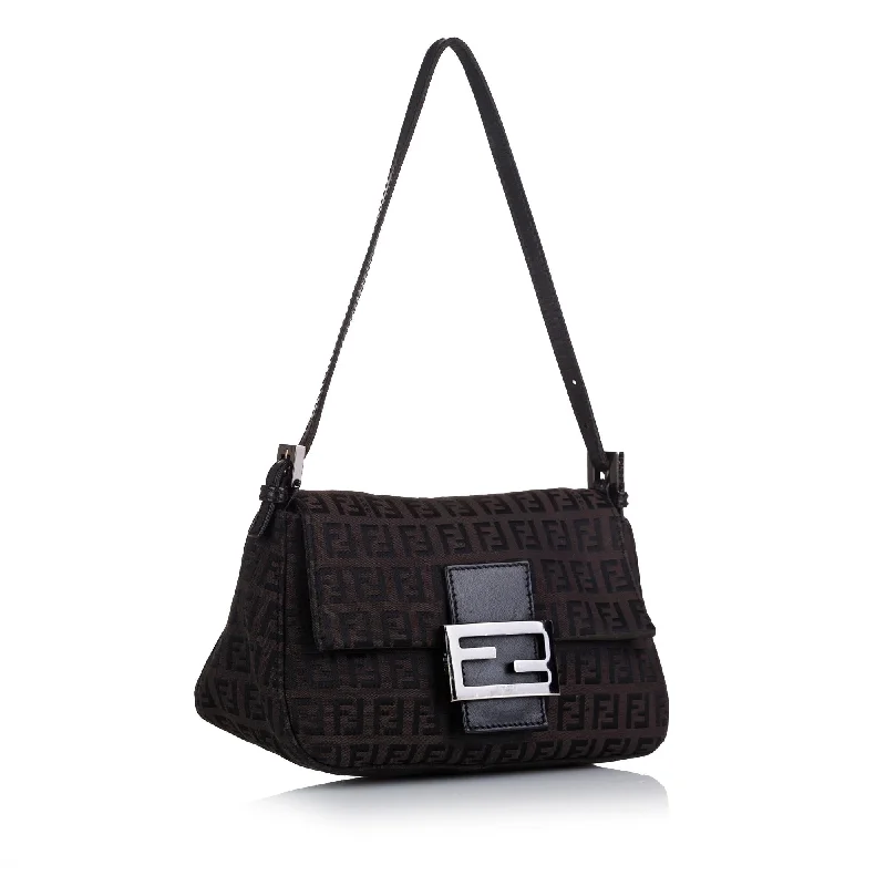 Fendi bags with a Bluetooth - enabled key finder for never losing keys againFendi Zucchino Mini Mamma Baguette (SHG-35707)