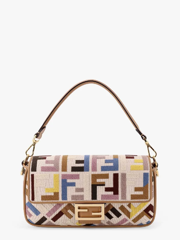 Ladies Fendi Baguette bags with a star - shaped charm for a playful and trendy touchFendi Women Fendi Multicolor Handbags