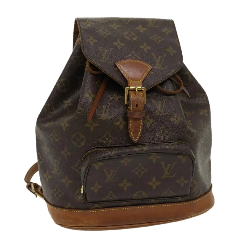 Louis Vuitton tote bags with a spacious interior and multiple pocketsLouis Vuitton Montsouris Backpack