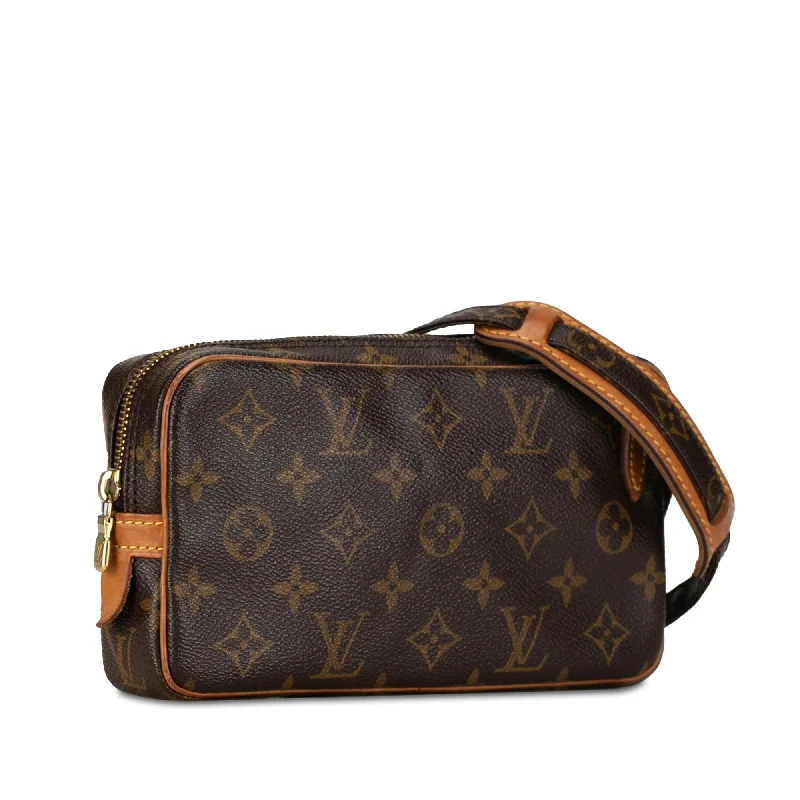 Louis Vuitton Twist bags with a crystal - embellished LV - turnlockLouis Vuitton Monogram Pochette Marly Bandouliere (yutxWN)