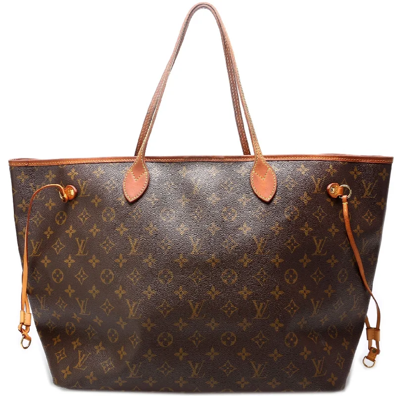 Louis Vuitton Petite Malle bags with a hard - shell structure for uniquenessLouis Vuitton Neverfull GM Monogram