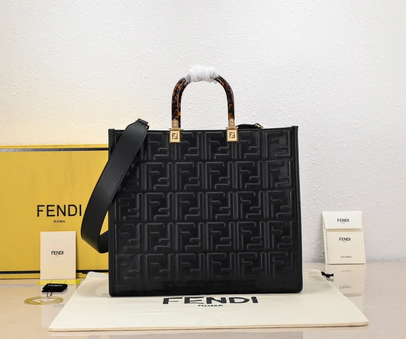 Fendi handbags with a metallic - finish FF logo for a bold and glamorous lookBC - FENDI BAGS - 1499