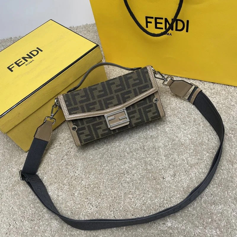 Fendi tote bags with a self - cleaning interior lining for easy maintenanceWF - Fendi Bags - 225