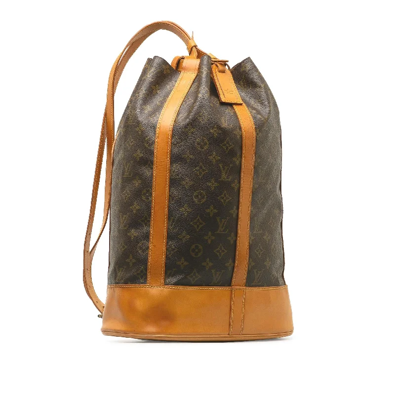 Louis Vuitton bags with a zip - around closure for enhanced securityLouis Vuitton Monogram Randonnee GM (PHM5Cv)