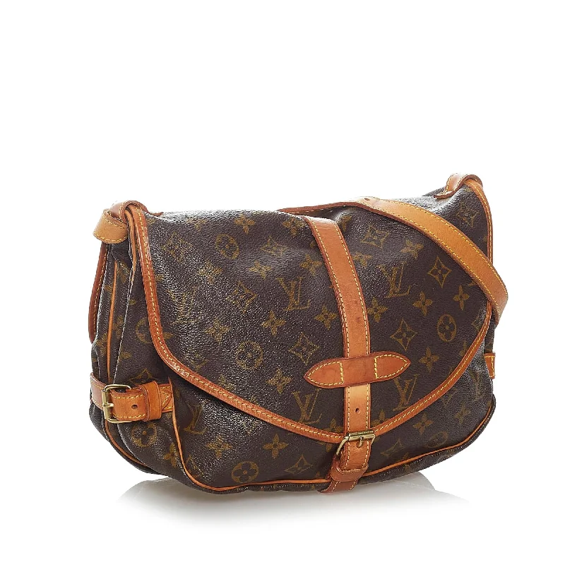 Louis Vuitton Alma bags with a monogram - embossed leather surfaceLouis Vuitton Monogram Saumur 30 (30532)