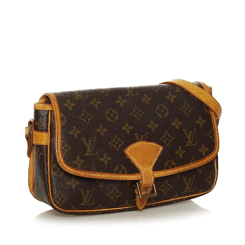 Louis Vuitton bags with a front - flap pocket for quick - access itemsLouis Vuitton Monogram Sologne (34528)