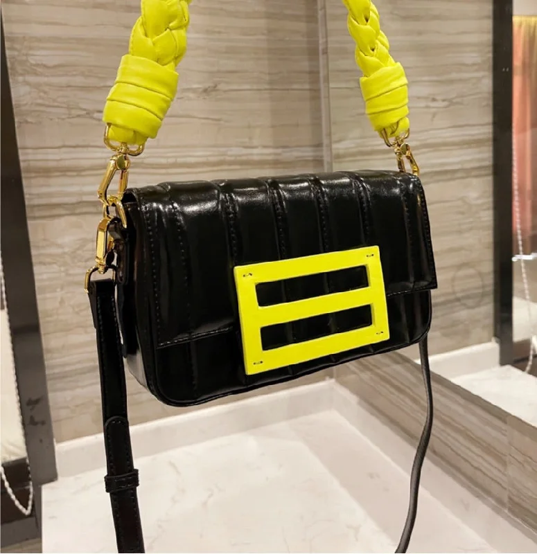 Fendi backpacks with a hidden back pocket for security and privacyLeather Fendi Woman Handbag