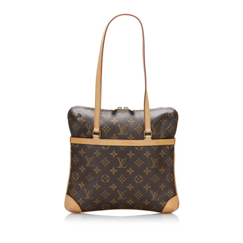 Louis Vuitton tote bags with a water - resistant coating for outdoor useLouis Vuitton Monograms M51141 Brown PVC Leather  Louis Vuitton