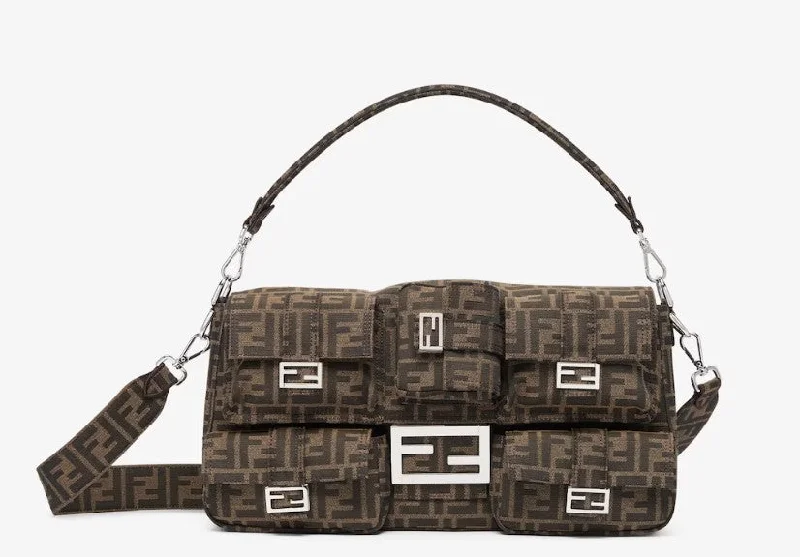 Ladies Fendi crossbody bags with a wide - width strap for enhanced comfort during long - term useFendi Men Shoulder Bags