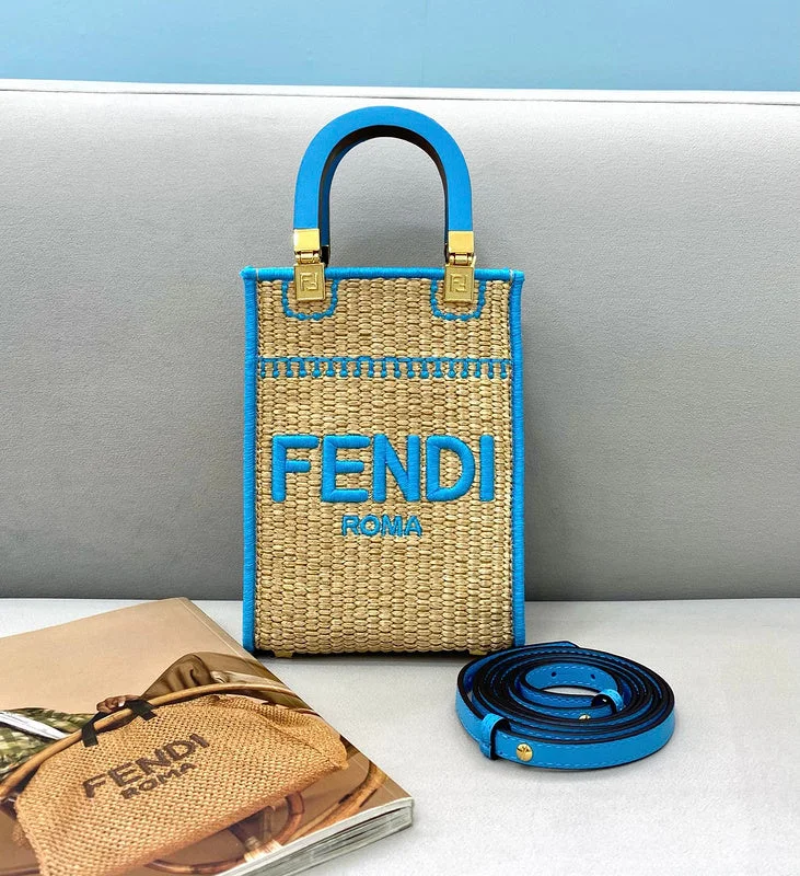 Ladies Fendi Peekaboo bags with a textured leather surface for a more tactile and luxurious feelWF - Fendi Bags - 243